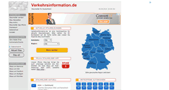 Desktop Screenshot of mobile.verkehrsinformation.de